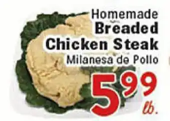 Rio Valley Market Homemade Breaded Chicken Steak offer