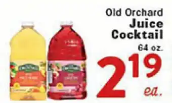 Rio Valley Market Old Orchard Juice Cocktail offer