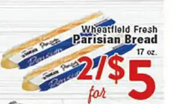 Rio Valley Market Wheatfield Fresh Parisian Bread offer