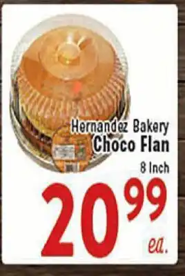 Rio Valley Market Hernandez Bakery Choco Flan offer