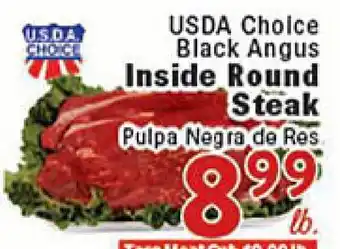 Rio Valley Market USDA Choice Black Angus Inside Round Steak offer