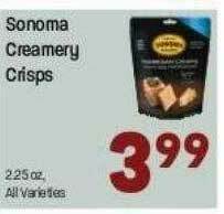 Sonoma Creamery Crisps