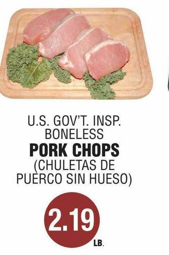 Carnicerias Jimenez Pork Chops offer