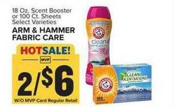 Food Lion Arm & Hammer Fabric Care offer