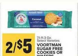 Food Lion Voortman Sugar Free Cookies Or Wafers offer