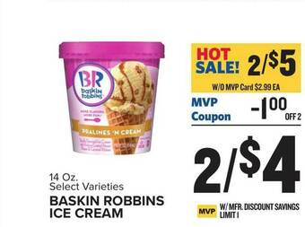 Food Lion Baskin Robbins Ice Cream offer