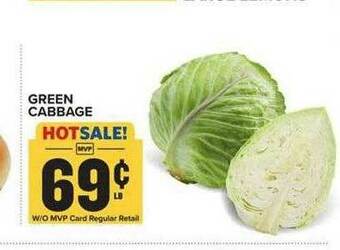 Food Lion Green Cabbage offer