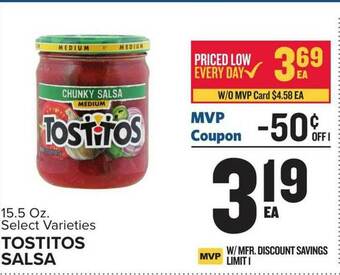Food Lion Tostitos Salsa offer