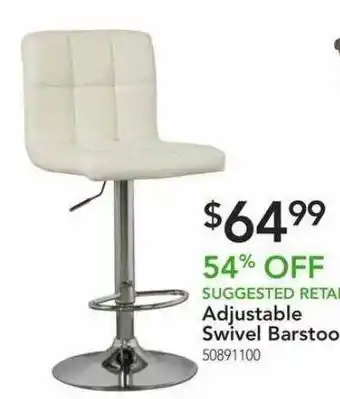 Adjustable Swivel Barstoo