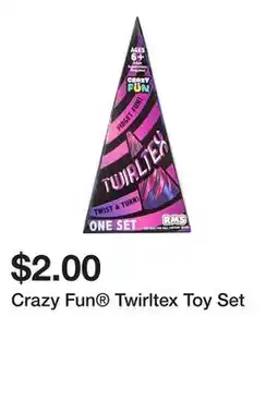 Five Below Crazy Fun Twirltex Toy Set offer