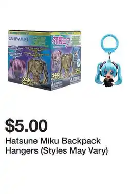 Five Below Hatsune Miku Backpack Hangers (Styles May Vary) offer