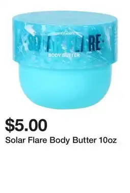 Five Below Solar Flare Body Butter 10oz offer