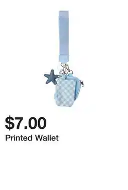 Five Below Printed Wallet offer