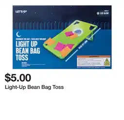 Five Below Light-Up Bean Bag Toss offer