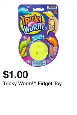 Five Below Tricky Worm Fidget Toy offer