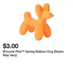 Five Below B'loonie Petz Spring Balloon Dog (Styles May Vary) offer
