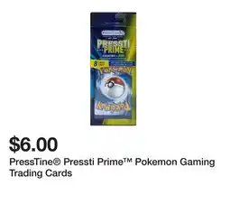 Five Below PressTine Pressti Prime Pokemon Gaming Trading Cards offer