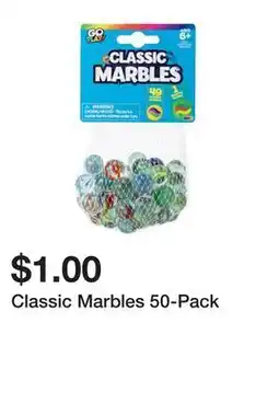 Five Below Classic Marbles 50-Pack offer