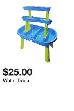 Five Below Water Table offer