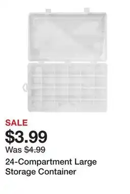 Harbor Freight Tools 24-Compartment Large Storage Container offer