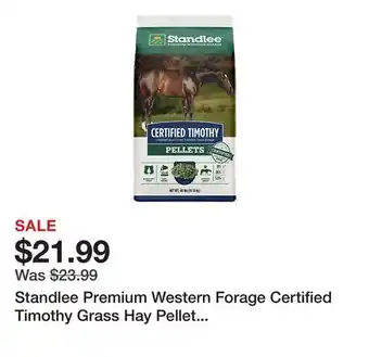 Tractor Supply Company Standlee Premium Western Forage Certified Timothy Grass Hay Pellet Horse Feed, 40 lb offer