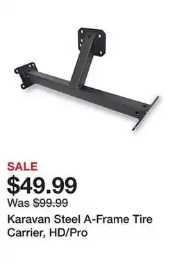 Tractor Supply Company Karavan Steel A-Frame Tire Carrier, HD/Pro offer