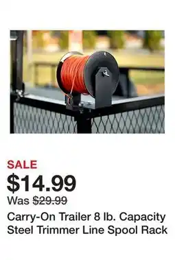 Tractor Supply Company Carry-On Trailer 8 lb. Capacity Steel Trimmer Line Spool Rack offer