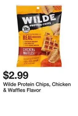 Wegmans Wilde Protein Chips, Chicken & Waffles Flavor offer