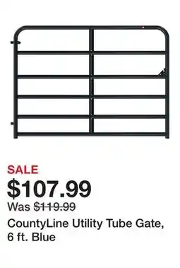 Tractor Supply Company CountyLine Utility Tube Gate, 6 ft. Blue offer