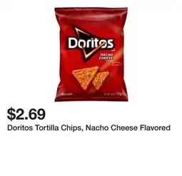 Wegmans Doritos Tortilla Chips, Nacho Cheese Flavored offer