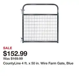 Tractor Supply Company CountyLine 4 ft. x 50 in. Wire Farm Gate, Blue offer
