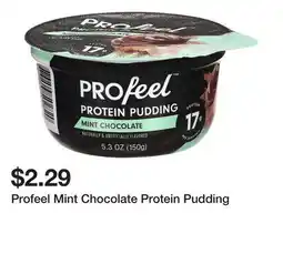 Wegmans Profeel Mint Chocolate Protein Pudding offer