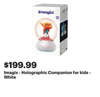 Best Buy Imagix - Holographic Companion for kids - White offer