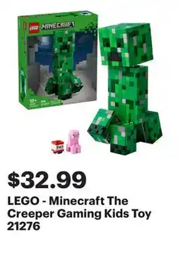 Best Buy LEGO - Minecraft The Creeper Gaming Kids Toy 21276 offer