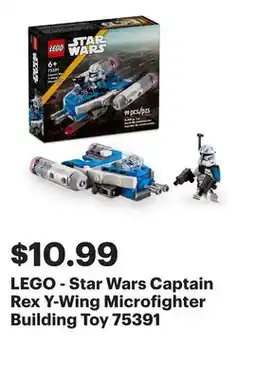 Best Buy LEGO - Star Wars Captain Rex Y-Wing Microfighter Building Toy 75391 offer