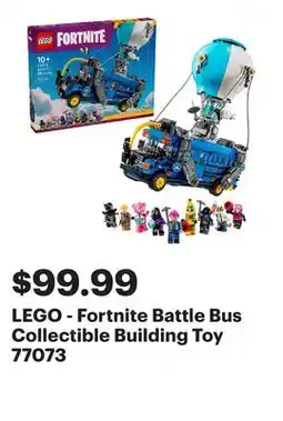 Best Buy LEGO - Fortnite Battle Bus Collectible Building Toy 77073 offer