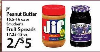 Sunset Foods Jif Peanut Butter offer