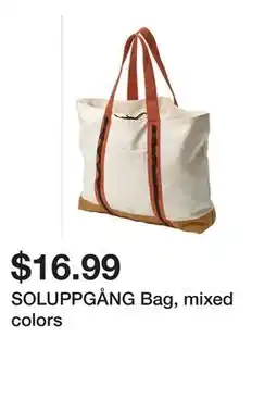 Ikea SOLUPPGÅNG Bag, mixed colors offer