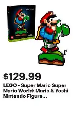 Best Buy LEGO - Super Mario Super Mario World: Mario & Yoshi Nintendo Figure 71438 offer