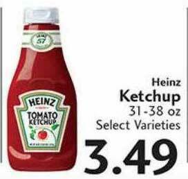 Sunset Foods Heinz Ketchup offer