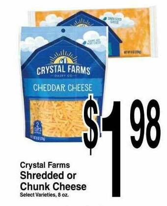 Super Saver Shredded Or Chunk Cheese offer