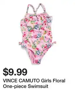 Marshalls VINCE CAMUTO Girls Floral One-piece Swimsuit offer