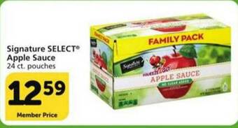 Vons Signature Select Apple Sauce offer