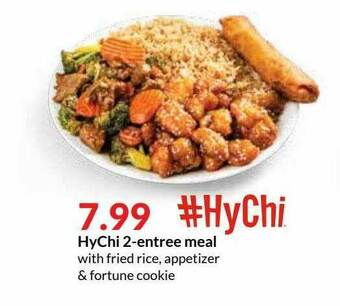 Hy-Vee HyChi 2-entree Meal offer