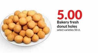 Hy-Vee Bakery Fresh Donut Holes offer