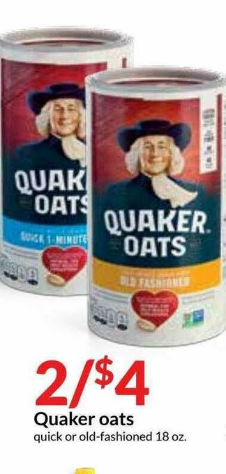 Hy-Vee Quaker Oats offer