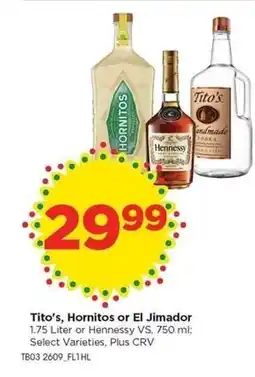 Food 4 Less Tito's, Hornitos or El Jimador offer