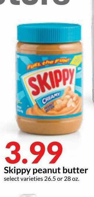 Hy-Vee Skippy Peanut Butter offer