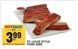 Food Lion St. Louis Style Pork Ribs offer