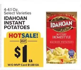 Food Lion Idahoan Instant Potatoes offer